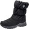GILKUO Winterstiefel Damen Wasserdicht Schneestiefel Gefüttert Reißverschluss Schneeschuhe Winterschuhe Stiefel Warm Winter Boots Schwarz Größe 40
