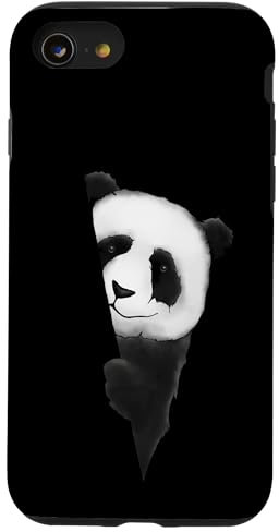 Hülle für iPhone SE (2020) / 7 / 8 Süße Pandabär Illustration Stylischer Panda