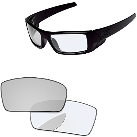 PapaViva Verres de rechange pour Oakley Gascan OO9014, Eclipse Photochromique Anti-buée, Gascan