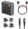 150W USB C Charger Block - 4-Port Gan Charger - PD3.1 Type C, Fast Charging, Compact Foldable Adapter with Foldable Plug compatible with MacBook iPhone series14 iPad... (3C+1A)