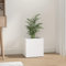 ShGaxin Jardinera de Madera contrachapada Blanco 40x40x40 cm, Macetas Exterior, Jardineras Exterior, Raised Bed, Jardinera Balcon, Macetas Balcon - 808792
