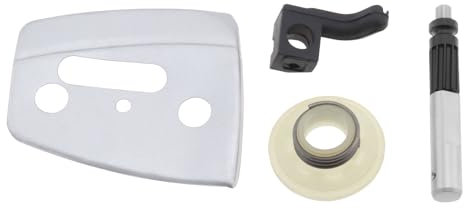 LT Easiyl 4 Pezzi Kit Piastra Ingranaggi A Vite Senza Fine Per Riempimento Olio Pompa Olio Compatibile Con Husqvarna 340/350/345/346 Xp 353 Accessori Per Motoseghe 503931801 503854801 503932101