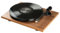 Pro-Ject E1 Phono, Plug & Play Entry-Level Turntable with Built-in Phono Preamplifier, Electronic Speed Switching, Support Force and Anti-Skating Preset, Fitted with AT3600L Cartridge (Walnut)