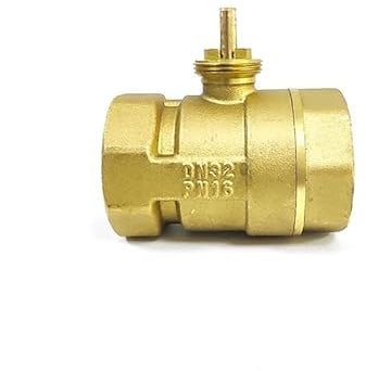DN32 Brass 2 Way Thread Motorized Ball Valve