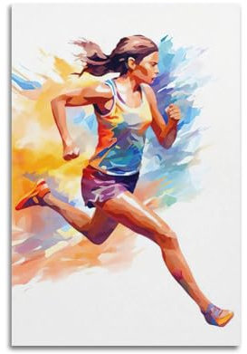 ZZBYMX Sport-Poster, Kunststil, Aquarell-Motiv, Marvel-Poster, dekoratives Gemälde, Leinwand, Wandposter für Schlafzimmer, Dekoration und Kunstdruck, moderne Familie, 30 x 45 cm