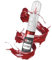 BLU Lackstift Auto kompatibel für VW LC3K ROT CANYONROT | Auto Lack Reparatur 2in1 Ausbesserungslack Pinsel + Nadel