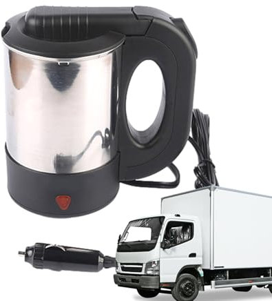 Tragbarer Wasserkocher, Auto-Wasserkocher, Autokocher, 12 V/24 V Flasche