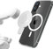 ALAFLY Supporto Magnetico Telefono per DJI Osmo Mobile 7P 7 SE 6 5 4, Sgancio Rapido Morsetto Telefono Compatibile con MagSafe, per DJI OM Stabilizzatore Gimbal Accessori, Argento