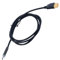 ZEPFJHE 140W USB C to XT60 Charging Cable Male to Female Connector Cord for UAV and Large Power Devices with Voltages Display