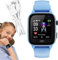 Kids Smart Watch – Localizador GPS, cámara HD | Función SOS, linterna, batería recargable, reloj smartphone 4G con videollamada para niños, tecnología portátil de seguridad, juguete