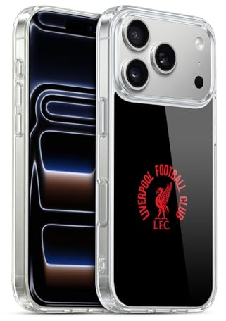Head Case Designs Offizielle Liverpool Football Club LFC Rot Und Schwarz Liver Bird Gelhülle [Militärischer Schutzgrad] Kompatibel Mit Apple iPhone 17 Pro Und Kompatibel Mit MagSafe