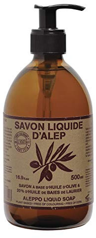 MARIUS FABRE - Savon Liquide D ALEP 500 ML Pompe ALEP - ALSL500