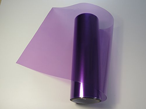 Könighaus (3,85€/m2) Scheinwerfer Tönungsfolie Lila (Rückleuchten Blinker Nebelleuchten) 200 x 30 cm