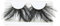 Halloween Ladies Black Feather Eyelashes