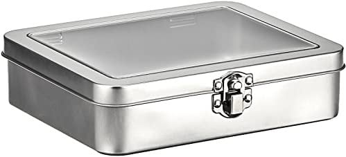 Ranger Tim Holtz Distress Crayons Tin, Metal, Silver, 17 x 14.8 x 4.3 cm