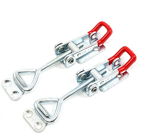 4 Stück Einstellbare Kniehebelspanner 100kg/220lbs Schlösser Verriegelung