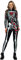 Neusky Lady Skull Skelett Kostüm Perfektes Kostüm für Halloween, Weihnachten, Karneval oder Mottoparties (S, Rose)
