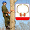 GBHJJ Strumento per Arrampicare L'Albero, Ramponi Professionali, per Osservazione della Caccia, Raccolta della Frutta, Diametro Regolabile, Semplice da Usare.,450Model