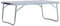 vidaXL Campingtisch Klappbar Koffertisch Falttisch Gartentisch Camping Klapptisch Aluminiumtisch Picknicktisch Weiß Aluminium 60x40cm