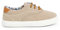 Pisamonas Zapatillas Contraste De Lona Y Cordones Size 24 Color Arena