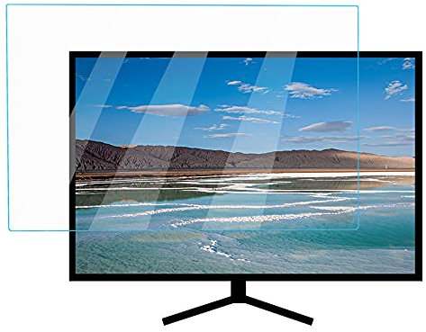 ZLSD 40 Inch Tv Screen Protector, Anti Blue Light Hd/Matte Screen Protectors Anti Glare Relieve Screen Filter Relieve Eye Fatigue Ultra-clear for Lcd, Led, Oled, Qled 4k Hdtv,Matte-875x483mm