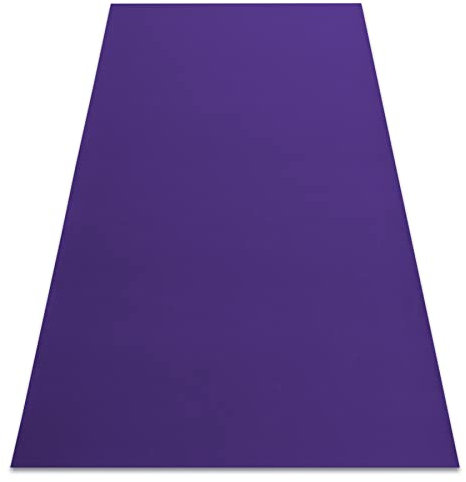 Teppich Antirutsch Rumba einfarbig violett 120x200 cm