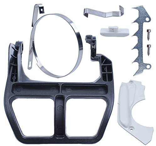 Gubeter Kit Guida Fascia per Protezione Mano Freno Catena, per Stihl Ms250 Ms230 Ms210 025 023 021 Parte Motosega, 1123 792 9100, 1123 160 5400, 1123 021 1100