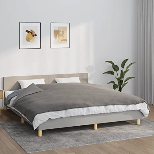 Revera Gewichtete Decke mit grauer Abdeckung 155 x 220 cm 11 kg Stoff