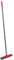 Dirt Devil Gummibesen - Besen Tierhaar - Gummi - Wischer Mit Stiel - 120 cm - Grau/Rot
