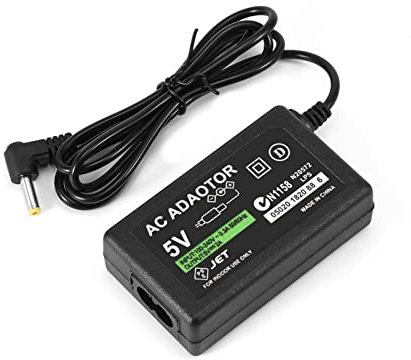 AC-Adapter-Netzteil für PSP, AC-Netzadapterkabel, Wandladegerät für PSP 1000 2000 3000, Zuhause, Wand, Reisen, Ladekabel, Kabelzubehör (EU-Stecker)