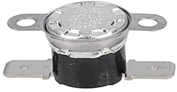easyPART passend für Bauknecht 482000019543 Temperaturbegrenzer 165°C | Whirlpool KSD202 für Mikrowelle, mit 2 Befestigungslöchern und 2 Steckanschlüssen, Referenz C00335130, Ersatzteil