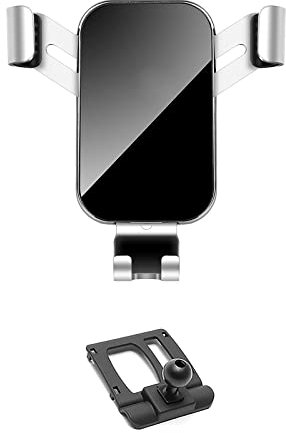 NURCIX Car Mobile phone bracket，For Porsche 718 2016-2022，Multi-Scene Mobile Phone Mount Cradle.,Silver