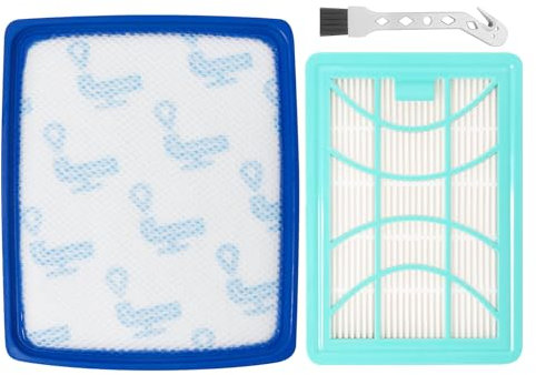 Fixbetter 1 filtro de repuesto para aspiradora Philips PowerPro Expert FC9741 FC9742 FC9729 FC9743 FC9746 FC9744 FC9745 accesorios de repuesto para aspiradoras, Remplace FC8003/01 FC6042/01