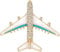 chenxiaonanKristall Strass Flugzeug Emaille Anstecknadel Weiß Blau Flugzeug Brosche Anstecknadel Niedlich Flugzeug Brosche Pin Kleid Anzug Krawatte Zubehör Flieger Liebhaber Geschenk