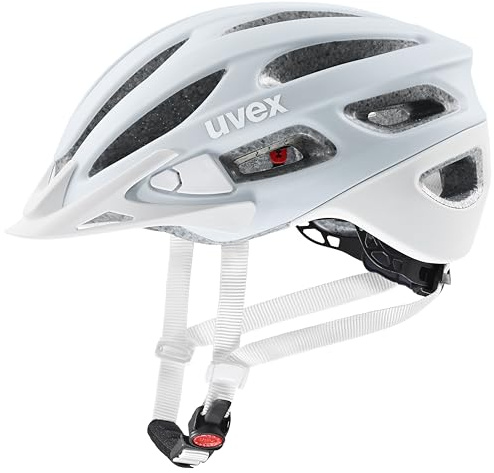 uvex True cc - Leichter Fahrradhelm für Damen und Herren - individuelle Größenanpassung - erweiterbar mit LED-Licht