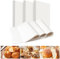 500 Pcs White Baking Paper Sheets 30x40cm Non-Stick Precut Parchment Paper for Oven, Air Fryer, Grilling, Unbleached Greaseproof Paper Sheet for Kitchen Cooking Cake Bread Cookies Pastries