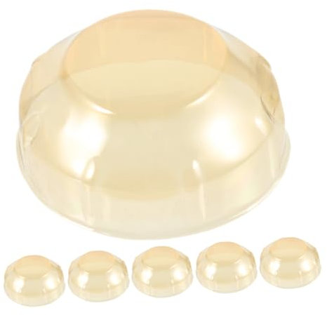 Homoyoyo Abdeckung, 6 Stück Abdeckung, Feuermelder Staubschutz Stretch-Kunststoff Smog-Alarm-abdeckkappe, Farbabdeckung Für Zuhause, Restaurant, Kochen Oder