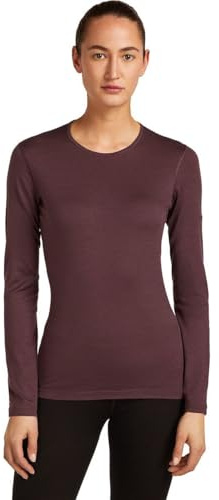 Icebreaker Women Merino 200 Oasis LS Crewe Summit/Blush/S