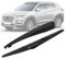 Hinterer Scheibenwischerarm Kompatibel mit Hyundai Tucson 2013-2015 i30 PB 2008-2014, Heckscheibenwischer Heckwischerarm Auto Heckwischerblatt Blatt Kit Wasserdicht Heckscheibenwischerarm