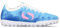 Sondico Kids Blaze Junior Astro Turf Trainers Football Boots Blue/Pink/White 3 UK Child