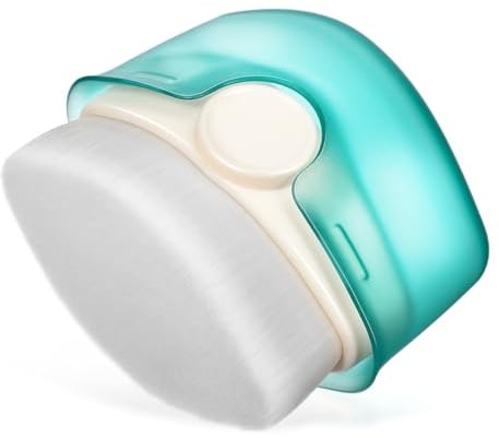 Kisangel Sonnenschutz Applikator Cremepinsel Für Make-up Flacher Pinselkopf Für Gleichmäßige Grundierung Rougepinsel Mit Abdeckung Reise-make-up-pinsel Für Flüssig Und Puderformeln