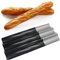 JECOMPRIS Moule à Antiadhésif pour Baguettes Plaque de Cuisson à Slots Couleur Noire pour Maison