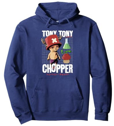 One Piece Chopper Schematic Pullover Hoodie