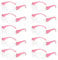 CeaBulo Lot de 10 lunettes de protection pour enfants - Résistantes aux chocs