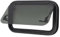 MEELRYD Ventana expositora de 500 x 300 mm, ventana de autocaravana, con cremallera externa, con mosquitera y ventana lateral integrada, para caravanas y furgonetas