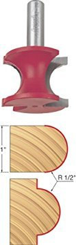 Freud 82-118 1/2 Radius Half Round Router Bit w/1/2 Shank