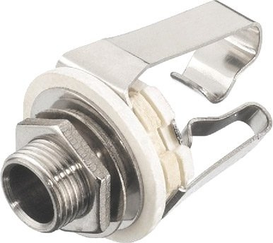 Monacor t-213j 6,3 mm Anschluss – Edelstahl (Edelstahl)