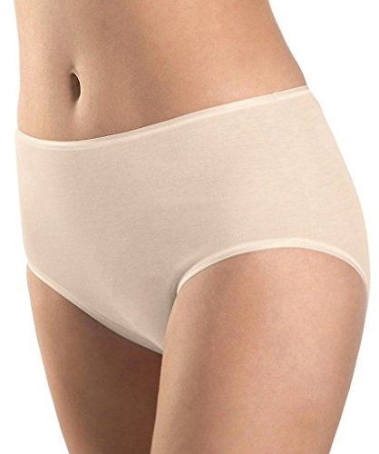 Hanro Damen Maxi Cotton Seamless Slip, Beige (pale cream 0116), 42/44 (Herstellergröße: M)