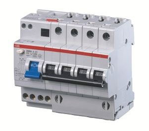ABB RCBO DS200 FI/LS-Schalter 40A, 4-polig Typ K