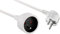 Electraline 10148023J - Prolunga, 5 metri, colore: Bianco